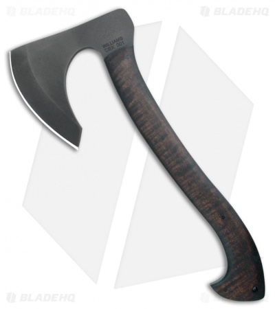 Williams Blade Design 14.5" Compact Bearded Axe w/ Maple Wood CBX-001