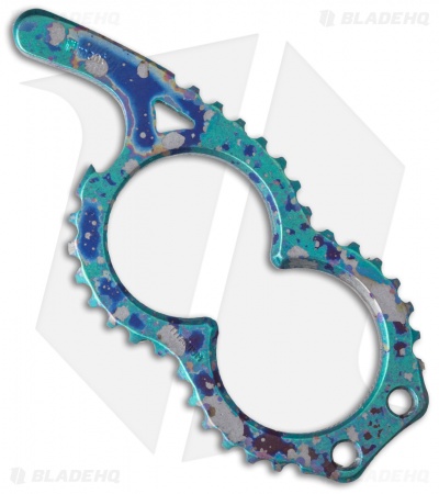 Wilmont Knives Beerdefender Bottle Opener Popper - Splash Ano Titanium