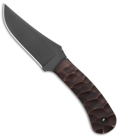 Winkler Knives Blue Ridge Hunter Fixed Blade Knife Sculpted Maple (4.1" Black)