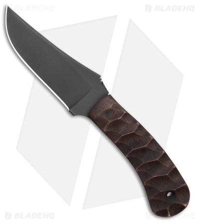 Winkler Knives Blue Ridge Hunter Fixed Blade Knife Sculpted Maple (4.1" Black)
