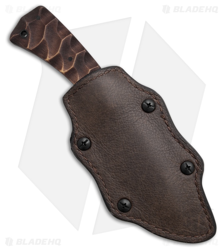 Winkler Knives Forest Edge Fixed Blade Knife Sculpted  Maple (3.75" Black)