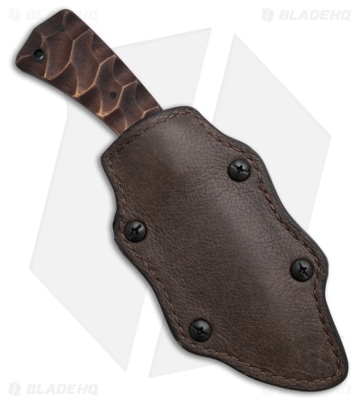 Winkler Knives Forest Edge Fixed Blade Knife Sculpted  Maple (3.75" Black)
