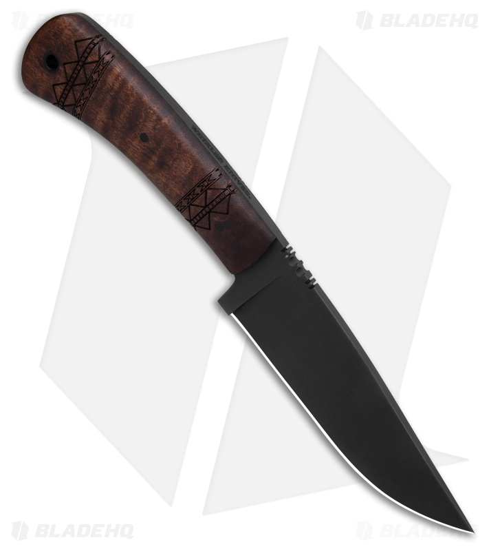Winkler Knives Highland Hunter Fixed Blade Knife Maple Tribal (4.75" Caswell)