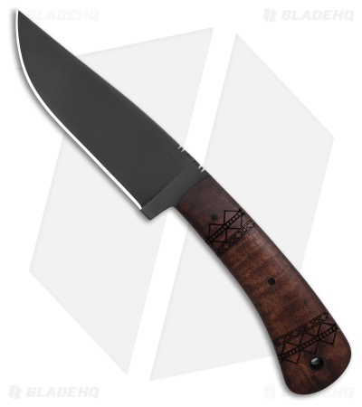 Winkler Knives Highland Hunter Fixed Blade Knife Maple Tribal (4.75" Caswell)