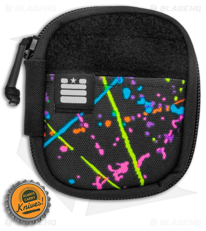 Garage Built Gear Mighty Pouch BHQ Exclusive Paint Splatter w/ Hook and Loop 