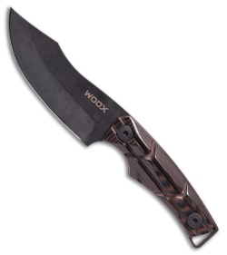 WOOX Bad Boy Hunter Fixed Blade Knife X-Grip Micarta (3.75" Acid Wash)
