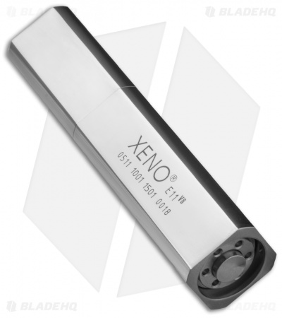 XENO Cube Polished E11-V8 LED Flashlight Cree XM-L2 (550 Lumens)