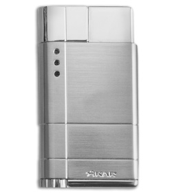 Xikar Cirro High Altitude Single Flame Lighter (Silver) 522SL