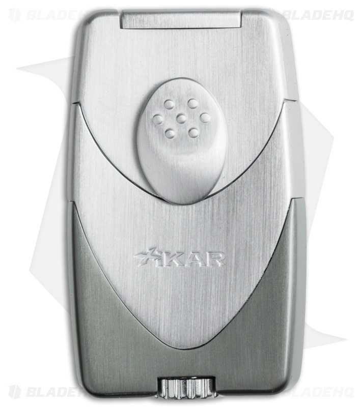 Xikar Enigma Dual Flame Lighter (Gunmetal/Satin) 570GM