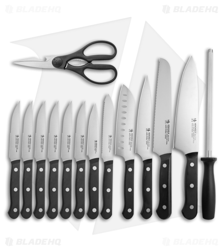 Henckels Solution 15-Piece Kitchen Knife Block Set