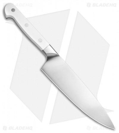 Zwilling Pro Le Blanc 7" Chef's Kitchen Knife White Three Pin