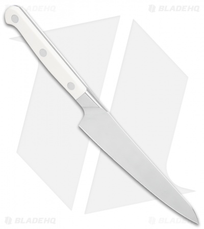 Zwilling Pro Le Blanc 5.5" Utility Prep Kitchen Knife White Three Pin