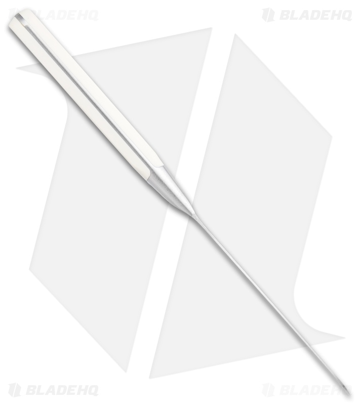 Zwilling Pro Le Blanc 5" Z15 Serrated Utility Kitchen Knife White Three Pin
