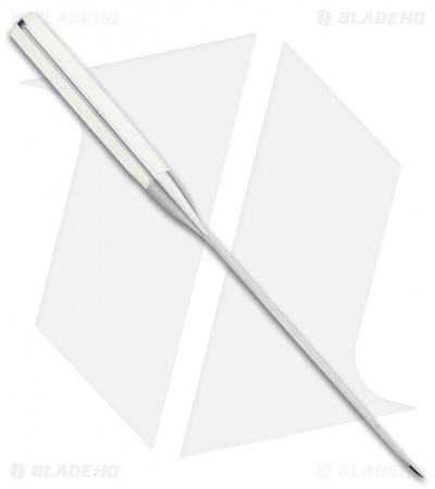 Zwilling Pro Le Blanc 7" Hollow Edge Santoku Kitchen Knife White Three Pin
