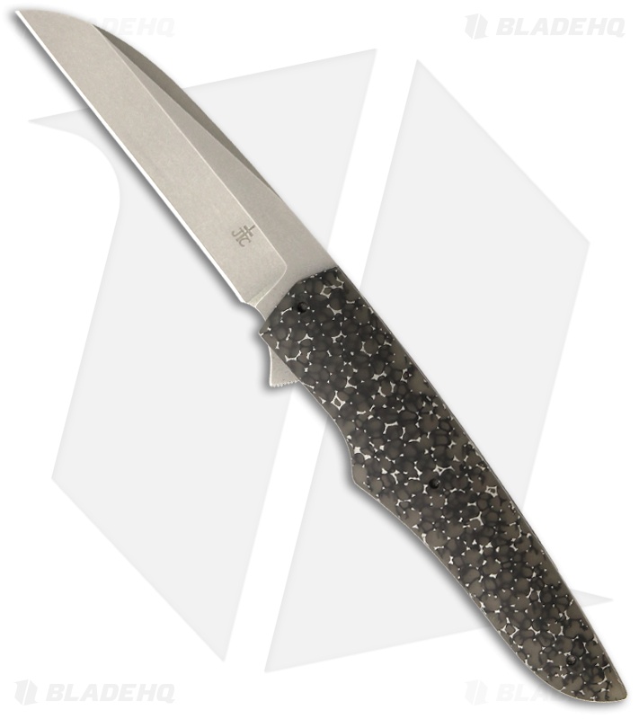 Jason Clark Custom Wharncliffe Hybrid Flipper C-Tek Matrix Knife (3.5" Plain)