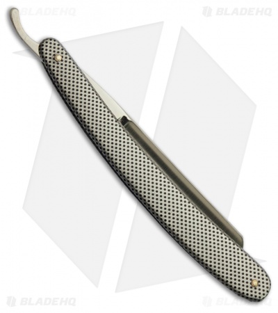 SimbaTEC Razolution Straight Edge Razor Blade Checkered (4" Plain)