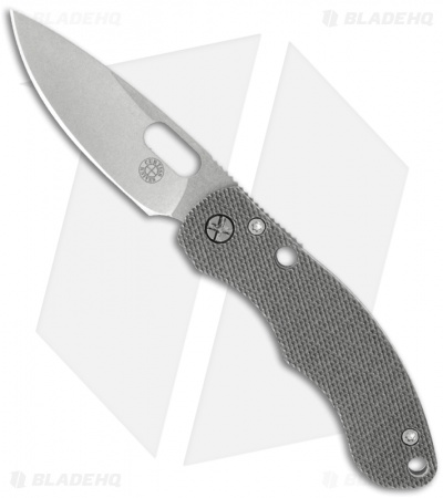 Curtiss Custom Knives 561 Friction Folder Titanium w/ Texture (2.625" Stonewash)