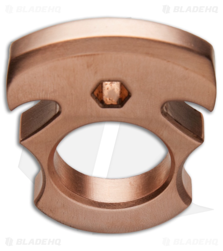 Eddleman Knives Single Finger Knuck Bottle Opener (Copper)