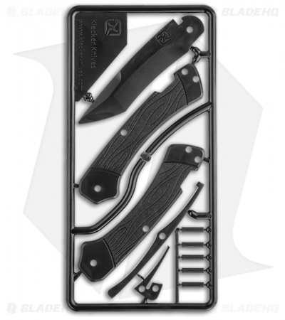 Klecker Knives Trigger Knife Kit (Black) - Blade HQ