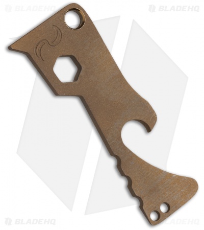 HEA Designs + Liong Mah Keylab Titanium Keychain Tool - Bronze