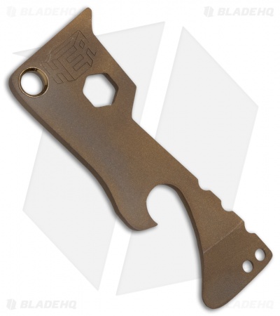 HEA Designs + Liong Mah Keylab Titanium Keychain Tool - Bronze