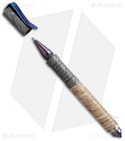 Matthew Martin Tactical 500 Series Pen (Mammoth/Damascus/Moku-Ti)