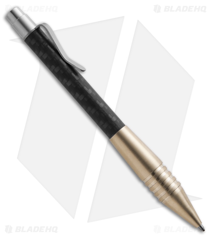 Matthew Martin Tactical 400 Series Click Pen (Bronze/Carbon Fiber)