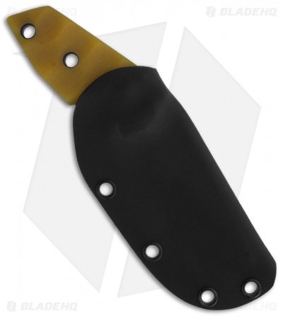 James McGowan Custom Tanto Fixed Blade Knife G-10 (3.5" Bead Blast Plain)
