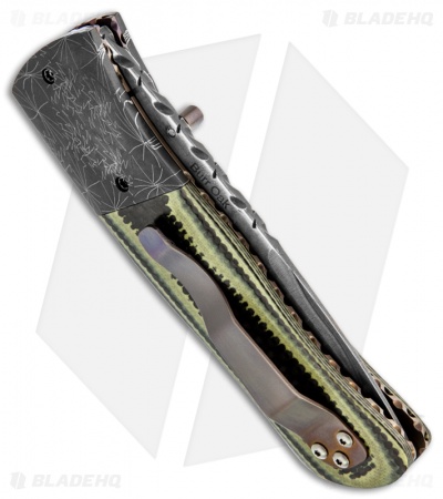 Burr Oak Knives Sidewinder II Knife G-10/Carbon Fiber (3.5" San Mai)