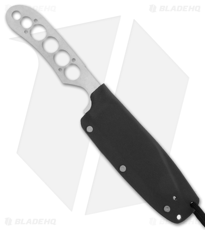 Fred Perrin Le Grand Bowie Neck Knife Fixed Blade (4.25" Satin Plain) XL