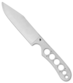 Fred Perrin Le Grand Bowie Neck Knife Fixed Blade (4.25" Satin Plain) XL