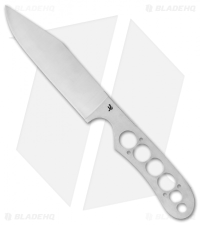 Fred Perrin Le Grand Bowie Neck Knife Fixed Blade (4.25" Satin Plain) XL