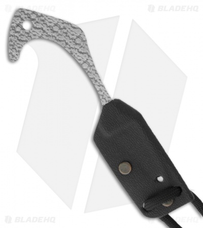 Fred Perrin Le Heron Neck Knife Fixed Blade (1.50" Satin Plain) FRDH