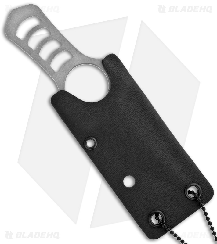 Dirk Pinkerton Custom BroadHead Dagger Neck Knife (2.75" Bead Blast Plain)