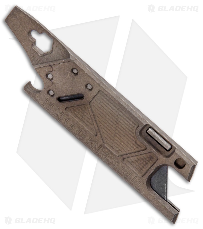 Rexford RUT V3 - Titanium Utility Tool | Heat Colored | Blade HQ