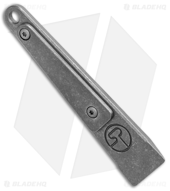 Serge Panchenko Custom Titanium Keychain Prybar (Stonewash)