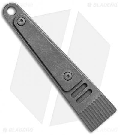 Serge Panchenko Custom Titanium Keychain Prybar (Stonewash)