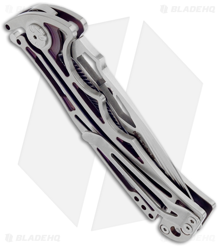 Brian Tighe Custom Tighenee Nirk Purple Knife (3.25" Satin)