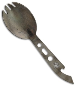 American Kami Titanium Spork Utensil/Defense Tool Apocalyspork Stubby