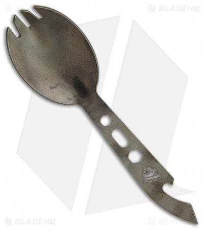 American Kami Titanium Spork Utensil/Defense Tool Apocalyspork Stubby