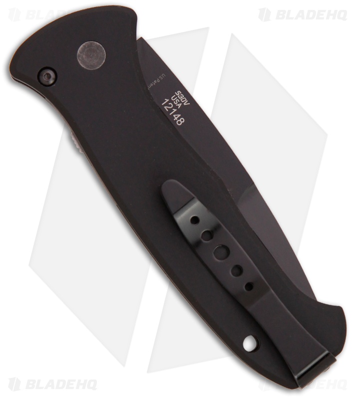 Al Mar Sere Automatic Knife Black (3.5" Black) AM-AS2B