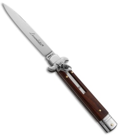 AKC Leverletto  9" Lever Lock  Automatic Italian Knife Cocobolo (4" Satin)