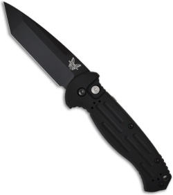 Benchmade 9052BK AFO II Tanto Automatic Knife (3.56" Black)