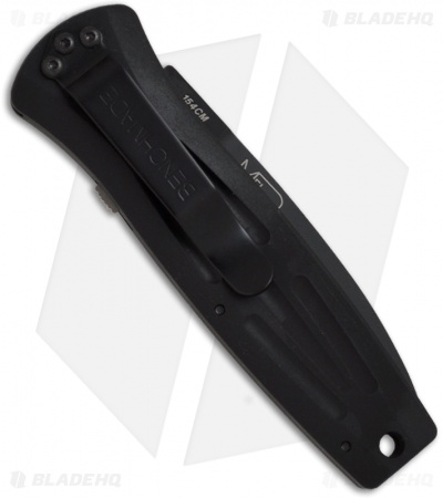 Benchmade Mel Pardue 3550 Automatic Knife (2.98" Black Serr) 3550SBK