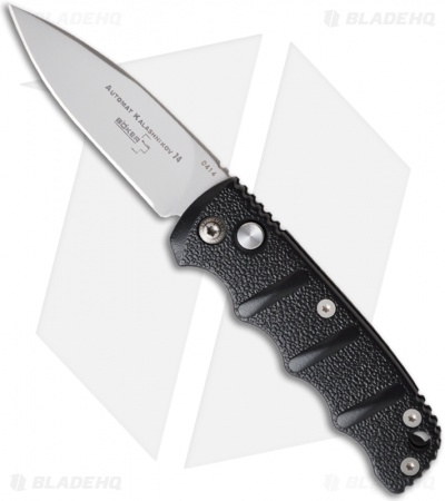 Boker Mini Kalashnikov Automatic Knife Black (2.5" D2 Bead Blast)