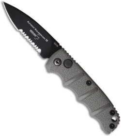 Boker Mini Kalashnikov Automatic Knife Gray (2.5" D2 Black Serr)