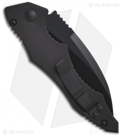 Microtech Tactical Kestrel Knife Automatic (3.95" Black Serr) 131-2T