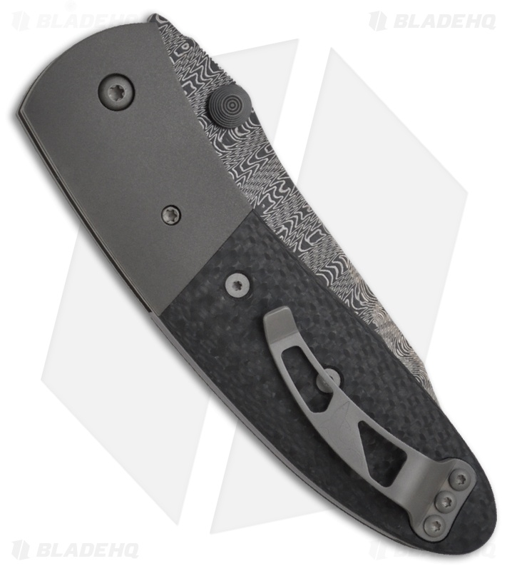 RARE Microtech Lightfoot Compact Combat LCC Custom Damascus D/A Automatic Knife