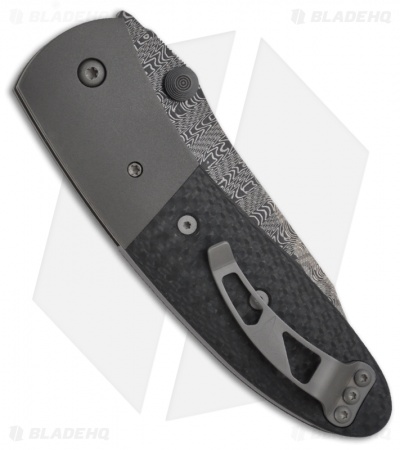 RARE Microtech Lightfoot Compact Combat LCC Custom Damascus D/A Automatic Knife