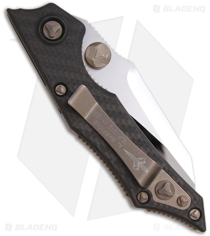Microtech Marfione Custom Select Fire Dual Action Automatic Knife (Polished)